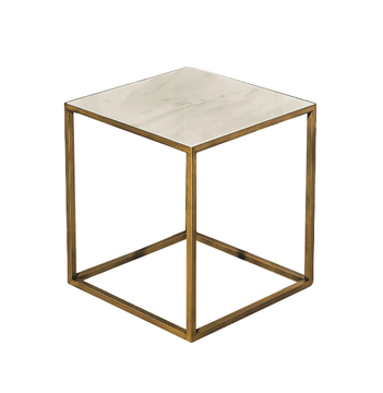QUADRO - Low square ceramic coffee table by Sovet italia - view 3